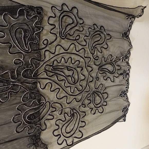 New Years Party Scarf Sheer Classy Summer Evening Hijab Sparkly Feminine Dainty - Picture 12 of 17